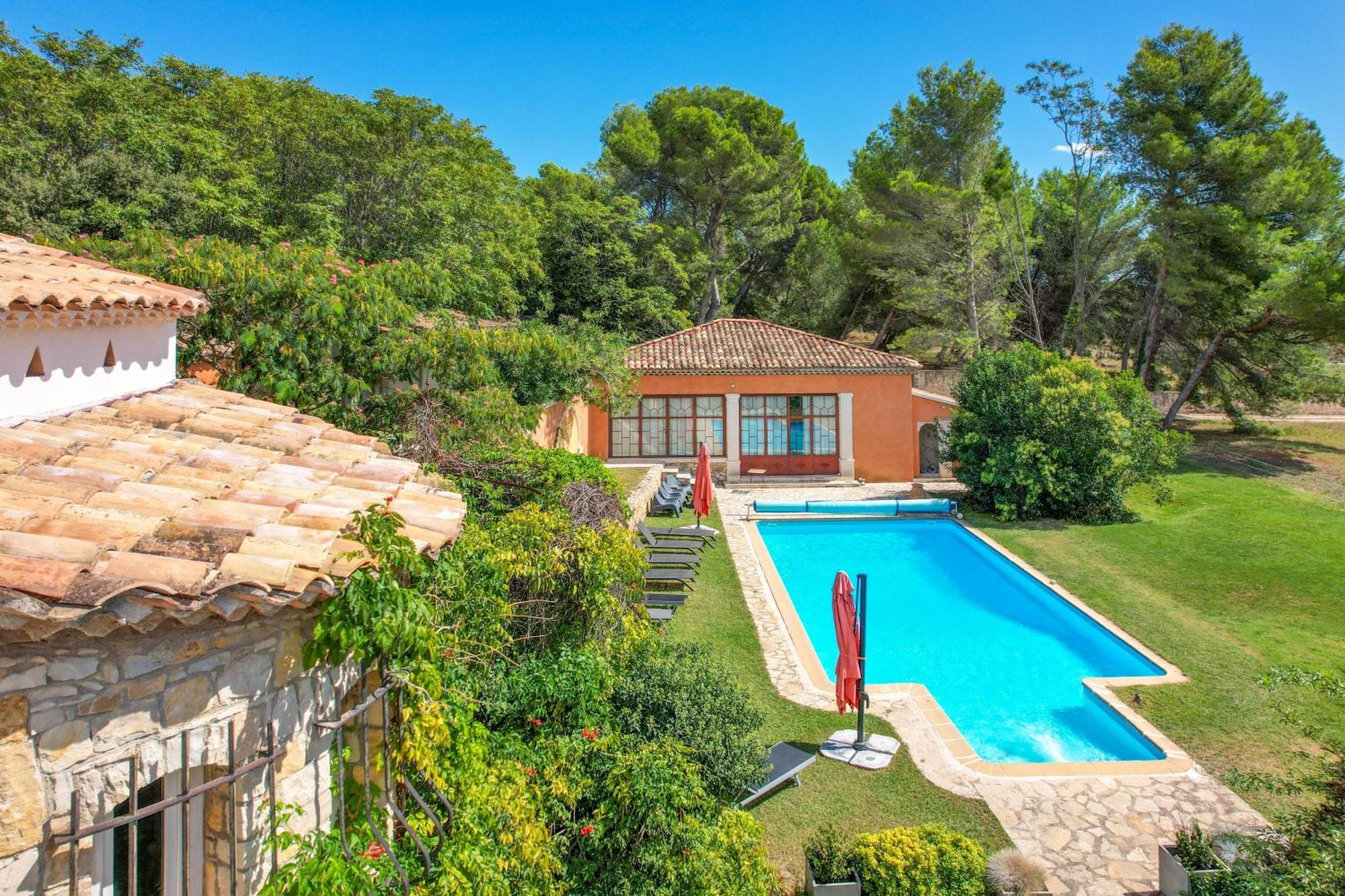 Le Pool House - Private Jacuzzi - Mas Des Sous Bois Hotel Ventabren Luaran gambar
